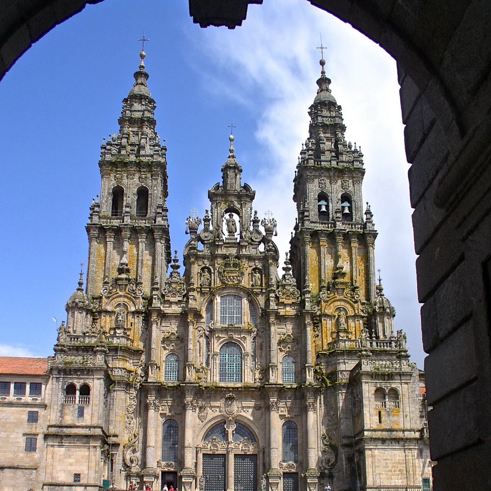 Santiago Cathedral stage Santiago Cathedral