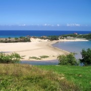 Oyambre Beach stage Oyambre Beach