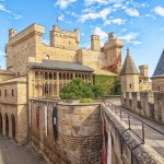 Olite Castle courtyard, Navarra