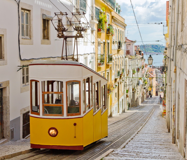 Lisboa tram Photo of tram in Lisboa