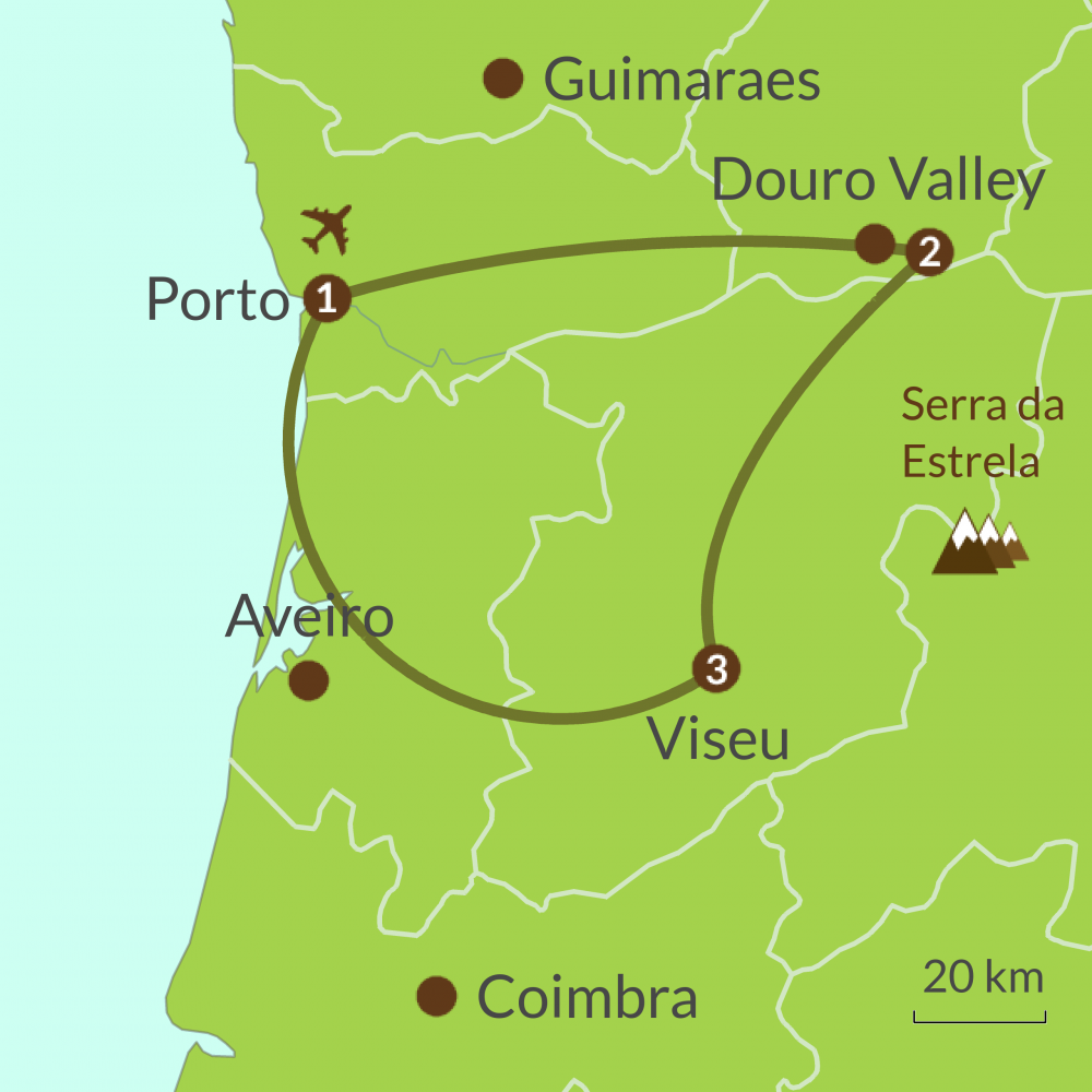 Douro and Dao wine region tour | Caminos touring holiday in Portugal