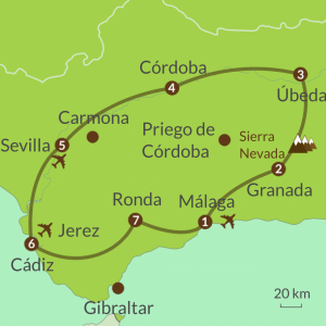 driving tours andalucia spain